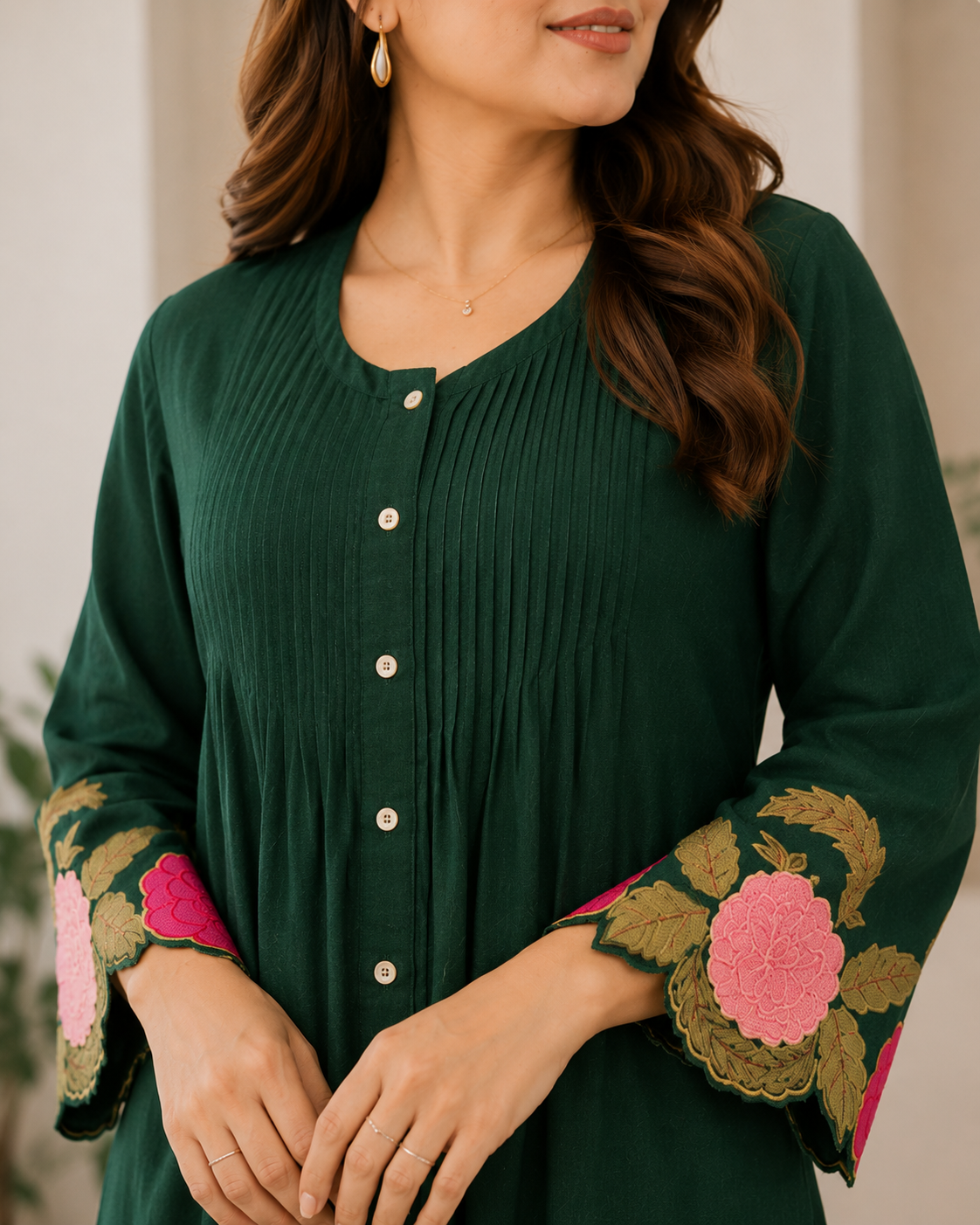 Handcrafted Embroidery Co-ord Set